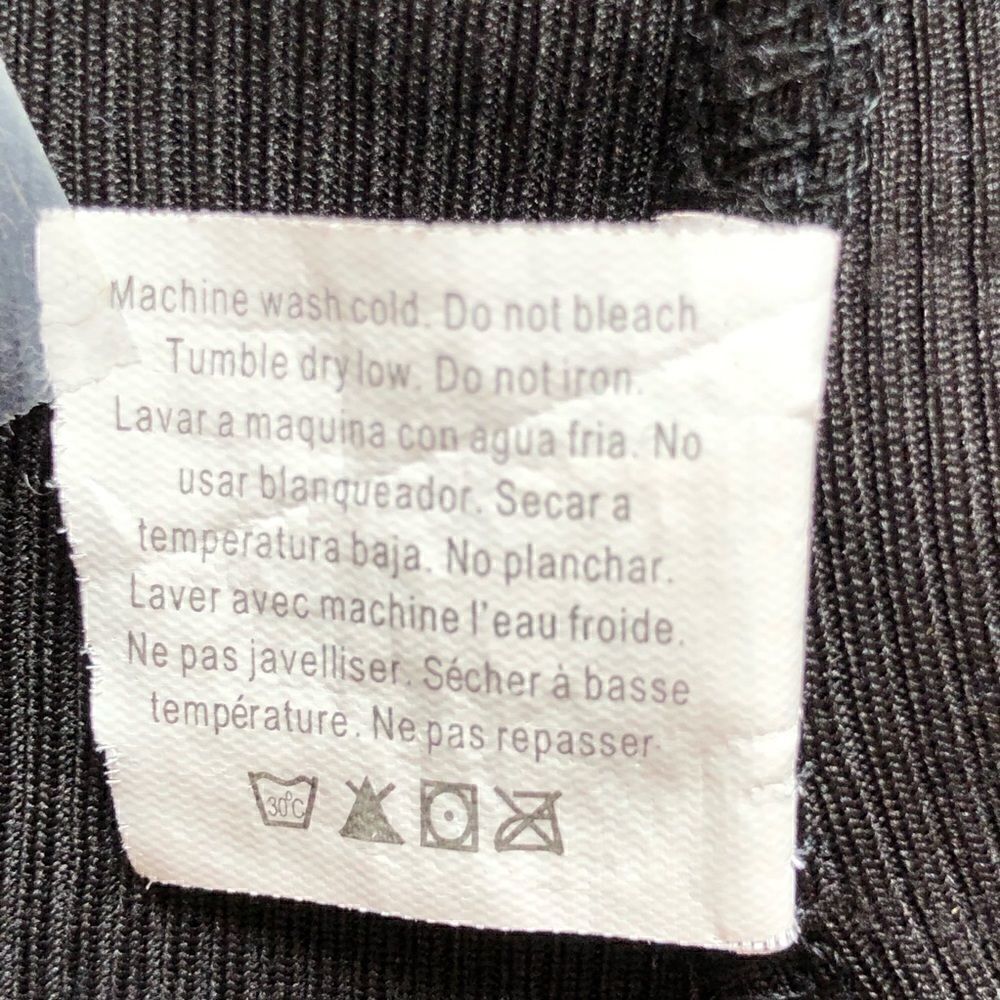 Exist Fancy Tank top Black Medium - Picture 3 of 7